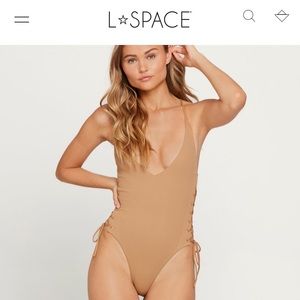 L Space one piece bathing suit